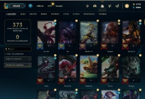 Conta OURO 3 / 88 skins 150 champs - League of Legends LOL