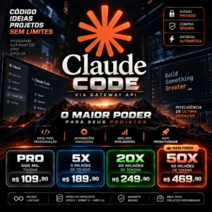 Claude Code 20x - Opus 5 - Inteligência Artificial