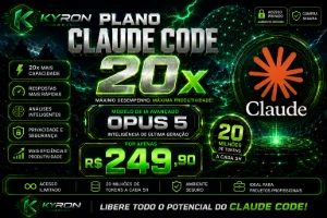 Claude Code 20x - Opus 5 - Inteligência Artificial