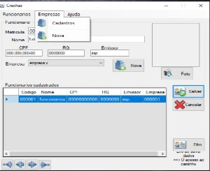 Criar Crachá - Softwares and Licenses