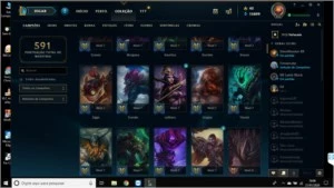 Vendo ACC com 411 Skins - League of Legends LOL