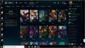 Vendo ACC com 411 Skins - League of Legends LOL