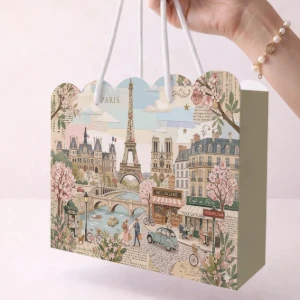 Kit 15 Sacolinhas Paris Torre - Pegue e Monte