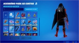Conta Fortnite nível 180