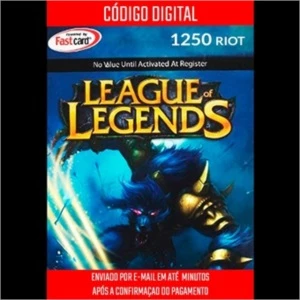 LEAGUE OF LEGENDS - 1250 RIOT POINTS LOL