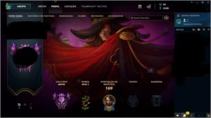 CONTAMESTRE/FULLCHAMPS/SKINSRARAS/BARATA/EX-CHALLENGER - League of Legends LOL