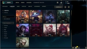CONTAMESTRE/FULLCHAMPS/SKINSRARAS/BARATA/EX-CHALLENGER - League of Legends LOL