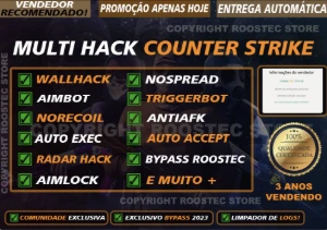 Cheat Hack Cs2  Triggerbot Wallhack Norecoil Bypass - Counter Strike