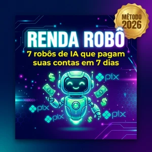 Renda Robô — 7 robôs de IA que pagam suas contas em 7 dias - Inteligência Artificial
