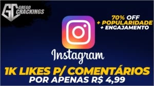 [Promoção] 1K Curtidas em Comentários por apenas R$ 4,99 - Social Media