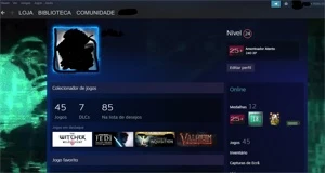 Conta steam CSGO medalhas / steam 18 anos - Counter Strike