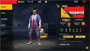 CONTA FREEFIRE COM PASSES ANTIGO MUITO GEMADA - Free Fire