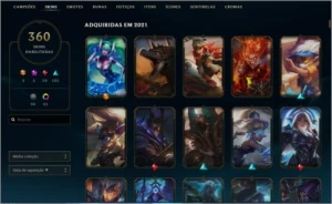 LOL ACCOUNT  DIAMOND 1 MMR MASTER 363 SKINS - League of Legends
