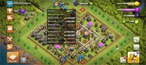CONTA CLASH OF CLANS LVL 142 CV 11 PRATICAMENTE FULL