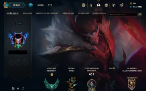 Conta Riot Games: LOL (344 Skins) / Valorant (Varias Skins) - League of Legends