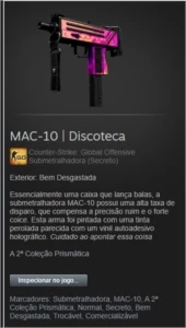 Mac-10 DiscoTech WW - Counter Strike CS