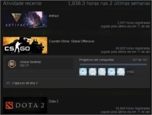 Boost De Horas Em Jogos Steam