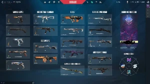 Conta Valorant 1500 Gastos, Asc 1, Com Skins Raras