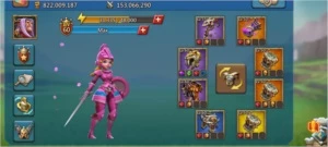 Conta 830M de poder titan, Conta TOP! - Lords Mobile