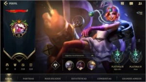 wild rift platina + conta lol - League of Legends: Wild Rift LOL WR