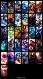 Conta League of Legends Platina 2 com 10k de ip LOL