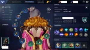 Conta Mir4 lvl 45 com 42K de poder + Set de mineração