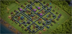 Centro de vila 13 Full - Clash of Clans