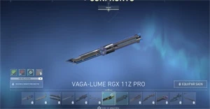 CONTA VALORANT COM FACA BUTTERFLY RGX E VANDAL RGX