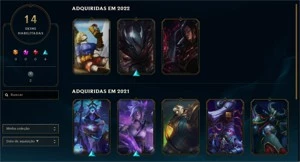 Conta lol DIAMANTE 4 - League of Legends