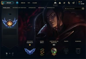 Conta lol DIAMANTE 4 - League of Legends