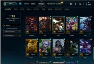 Conta League Of Legends Platina 1 LOL