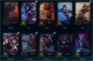CONTA DIAMANTE 4 (ESSÊNCIA PARA TROCAR DE NOME) - League of Legends LOL