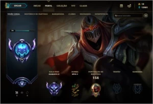 CONTA DIAMANTE 4 (ESSÊNCIA PARA TROCAR DE NOME) - League of Legends LOL