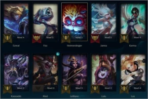 CONTA DIAMANTE 4 (ESSÊNCIA PARA TROCAR DE NOME) - League of Legends LOL