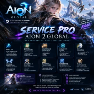 Service Aion 2 - Global Lancamento 30/09/26 - Outros