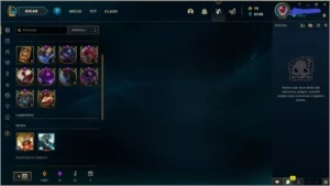 CONTA PLATINA BOM MMR COM SKIN MÍTICA-HECARIM LANCEIRO ZERO - League of Legends LOL