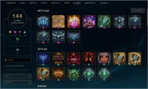 Conta League of Legends SERVER BR LOL