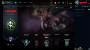 Conta League of Legends SERVER BR LOL