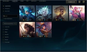 Conta League of Legends SERVER BR LOL