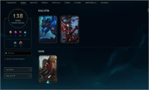 Conta League of Legends SERVER BR LOL