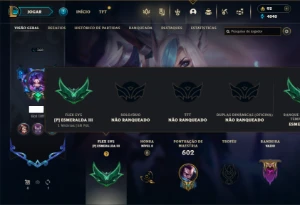 Unranked com TODOS os champs e 204 Skins ( TOP / JG / ADC ) - League of Legends LOL