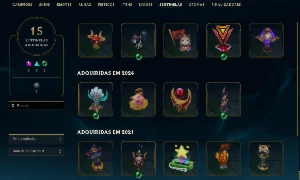 Conta de LOL Diamante III - Ex grão mestre - League of Legends