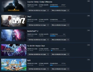 Conta Steam 19 Anos + 3 Medalhas + 22 Jogos Atrativos!