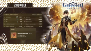 Conta Genshin AR60 • C6 Meta • 30+ Armas 5★ • Servidor NA - Genshin Impact