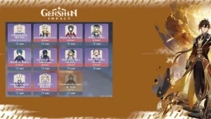 Conta Genshin AR60 • C6 Meta • 30+ Armas 5★ • Servidor NA - Genshin Impact