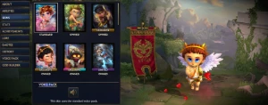 Conta de smite com itens limitados do beta