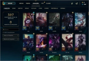 Conta DIAMANTE 3 + 100 SKINS (PROMOÇÃO!!) - League of Legends LOL