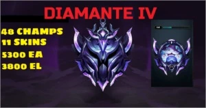 🔴✅CONTA DIAMANTE IV (4) - LEAGUE OF LEGENDS✅🔴 LOL