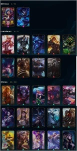 ACC Lol - S9 Plat1 - 85 Skins - League of Legends