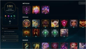 ACC Lol - S9 Plat1 - 85 Skins - League of Legends